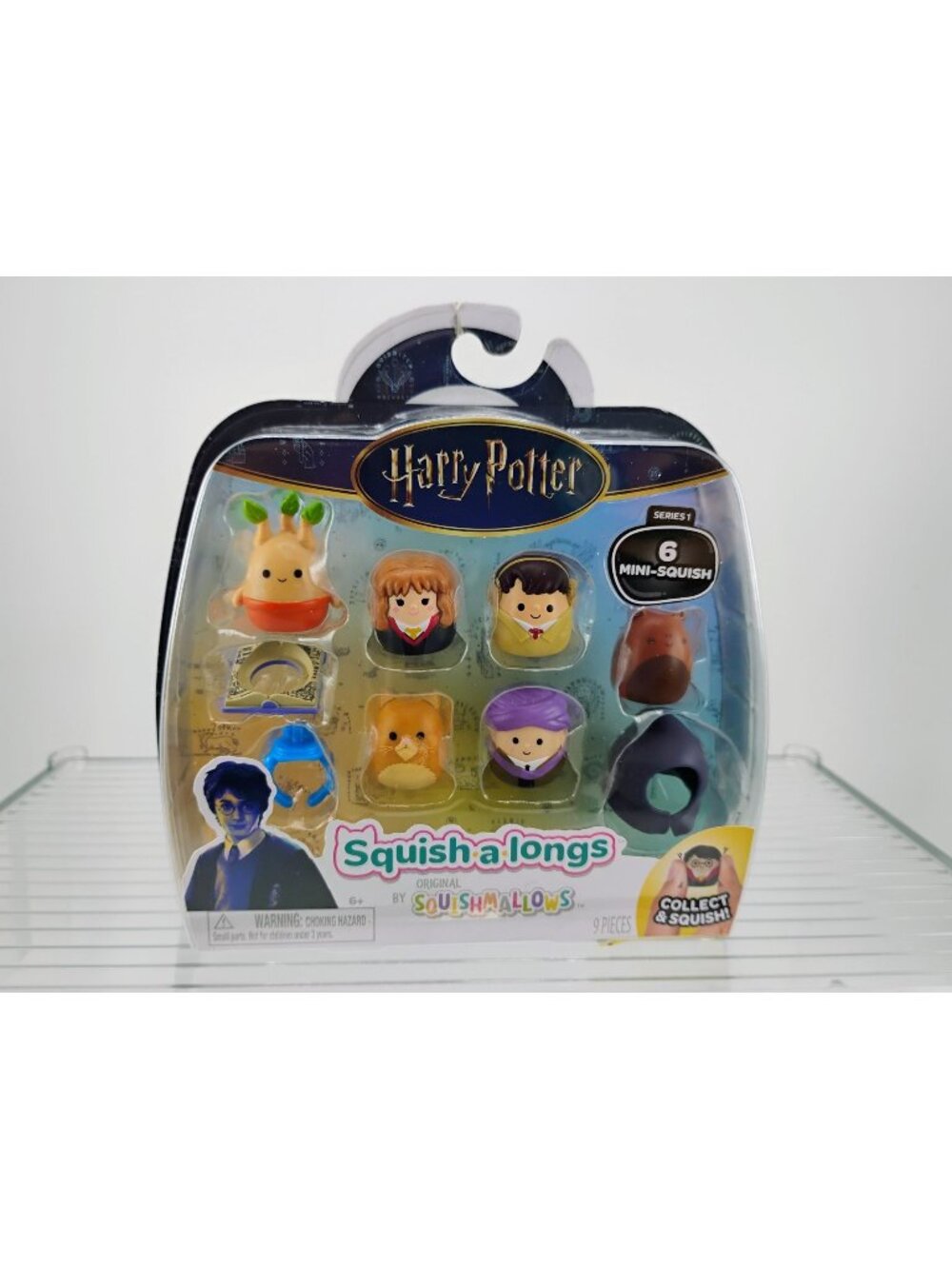 Harry Potter Squish-A-Longs Series 1 Mini-Squish 9-Piece Set